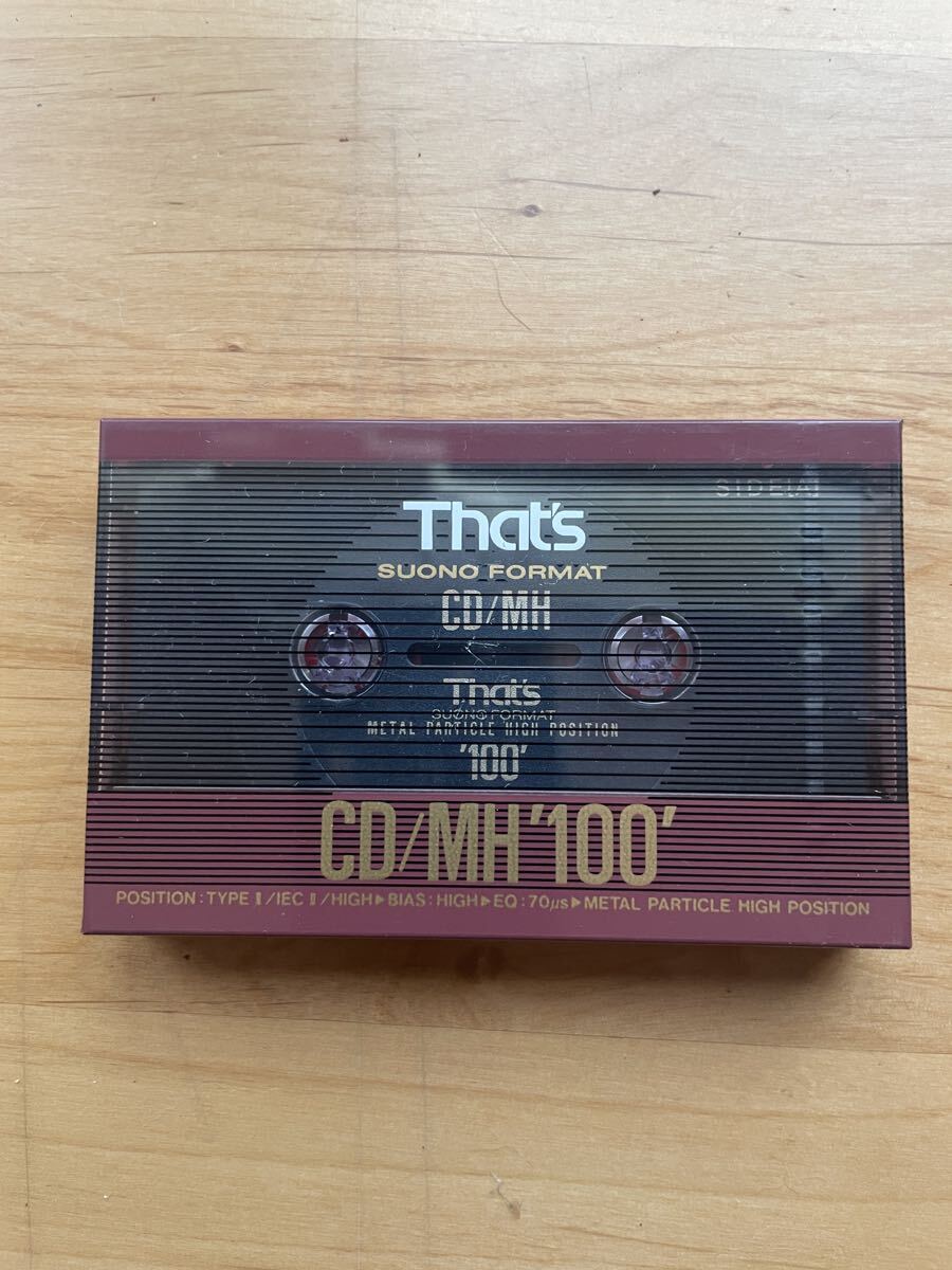 カセットテープ that's