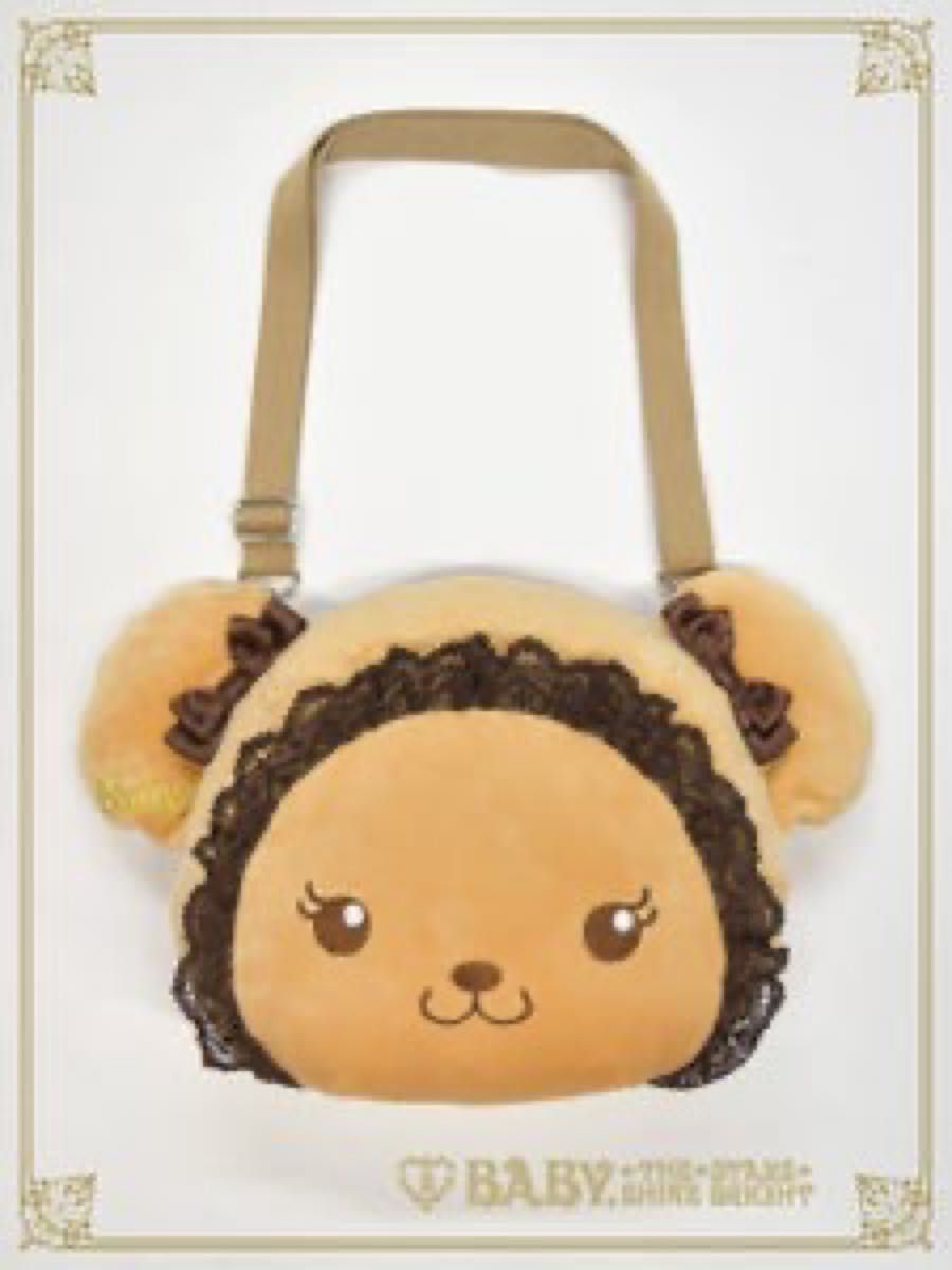 Preview of BABY,THE STARS SHINE BRIGHT くまくみゃちゃんのあったかマフBag ロリィタ ショルダーバッグ