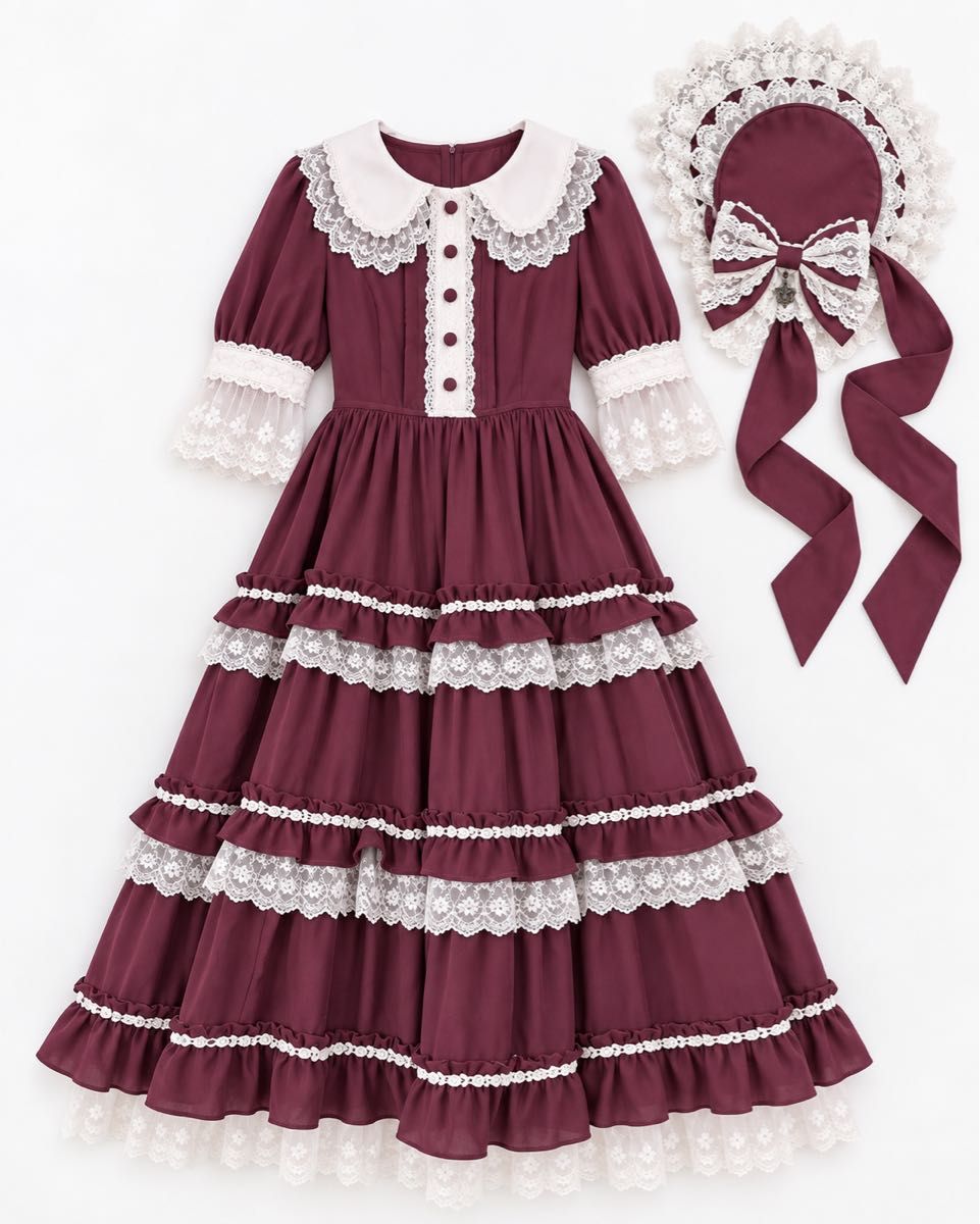 Preview of ALICE and the PIRATES Historia OP & Bonnet Set