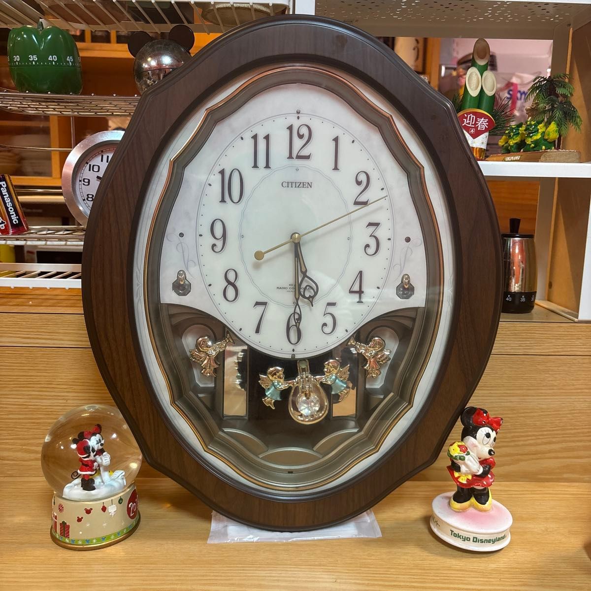 からくり 時計 掛け時計
