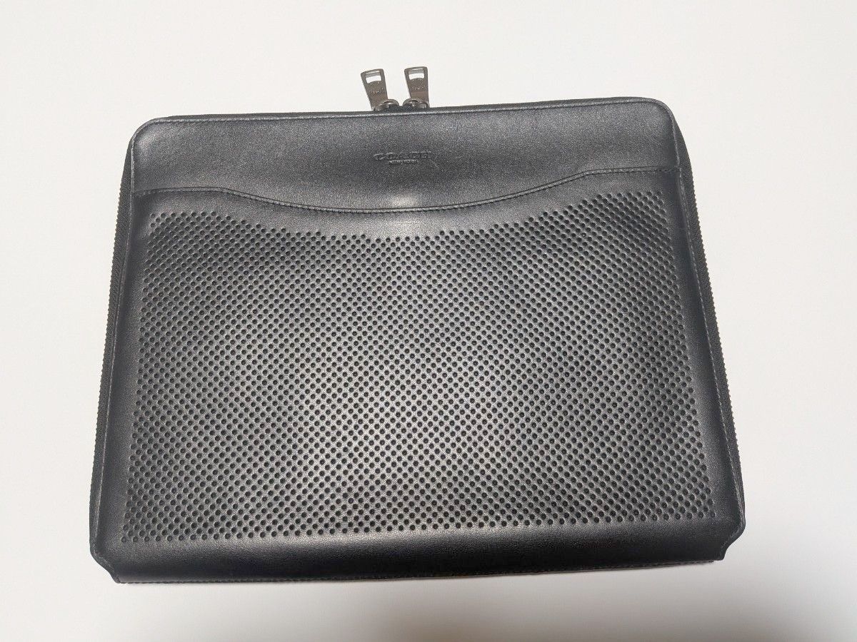 COACH Clutch Bag, Genuine Leather