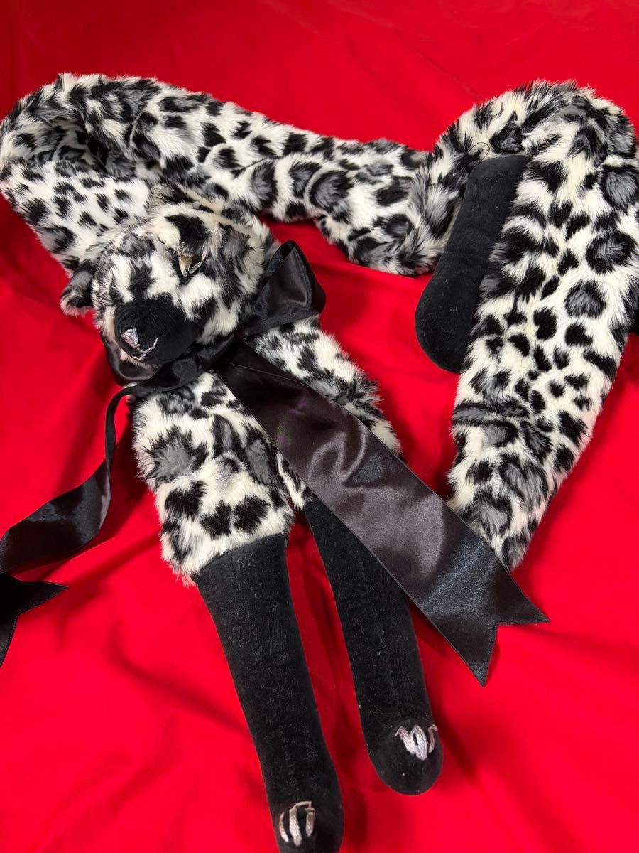 Preview of ALICE and the PIRATES Fox Cat Scarf, Leopard Print