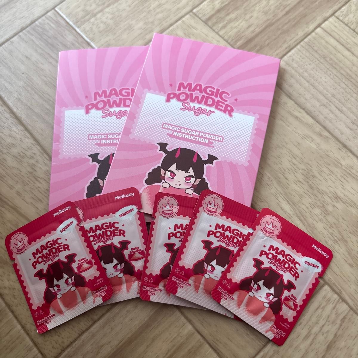 mellojoy メロジョイ スクイーズ マジックパウダー2つ 入れ替え袋2枚