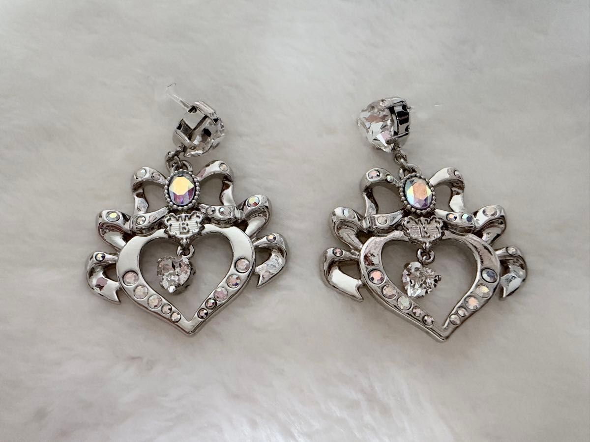 Preview of BABY, THE STARS SHINE BRIGHT toile Princesse Earrings Silver