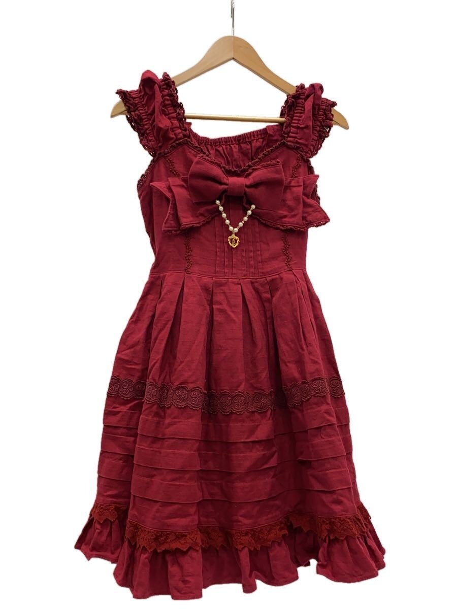 Preview of BABY, THE STARS SHINE BRIGHT ◆ Sleeveless Dress / - / Cotton / RED / Solid Color