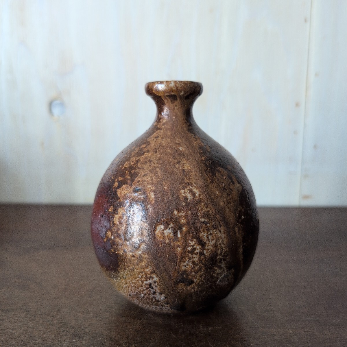 壺　骨董品　備前焼？　窯印あり 備前焼 陶印
