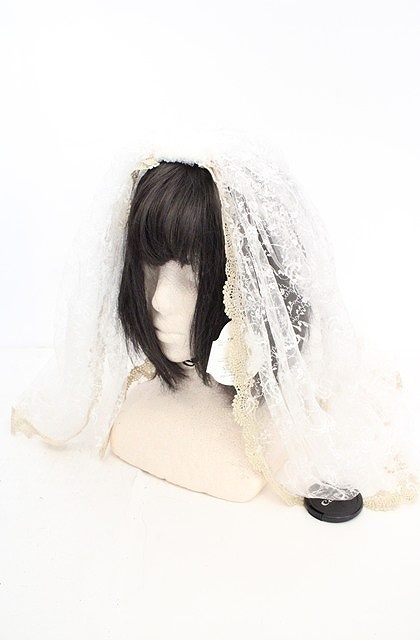 Preview of ALICE and the PIRATES / Under the Rose?闇の使者と薔薇の刻印?ロングベール オフシロ×ゴールド O-26-09-29-1001-PA-AC-OW-OS