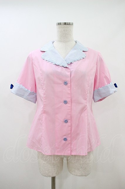 Preview of Angelic Pretty / Sunny Smile Laundryブラウス Free ピンク H-26-09-25-048-AP-BL-NS-ZH