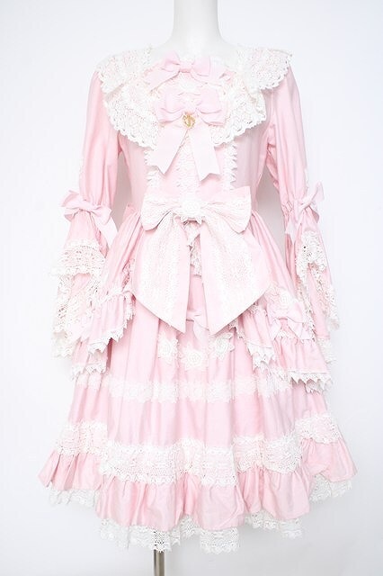 Preview of BABY,THE STARS SHINE BRIGHT / Secret Roseワンピース ピンク Y-26-10-14-078-BA-OP-AS-ZY