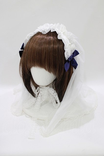 Preview of Angelic Pretty / シスターベールヘッドドレス シロ H-26-10-08-081-AP-AC-IG-ZH