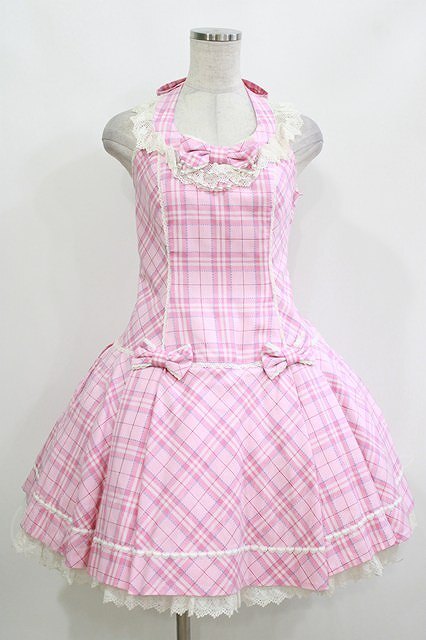 Preview of Angelic Pretty / メレンゲタータンプリーツジャンパースカート Free ピンク H-26-10-13-1004-AP-OP-NS-ZH