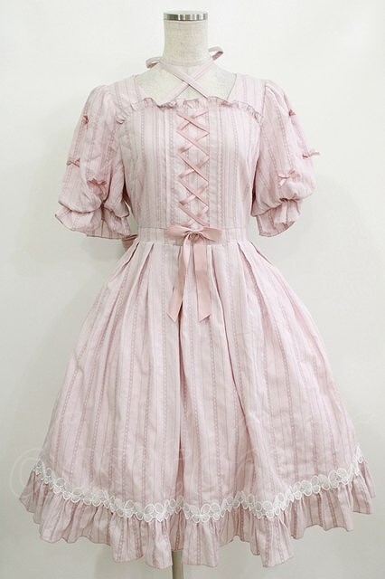Preview of Amavel / Butterfly Ribbonコットンワンピース Free ピンク H-26-10-11-010-CA-OP-NS-ZH