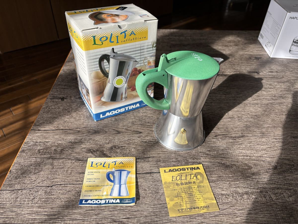Preview of Lagostina LOLITA Espresso Maker (Stovetop Type)