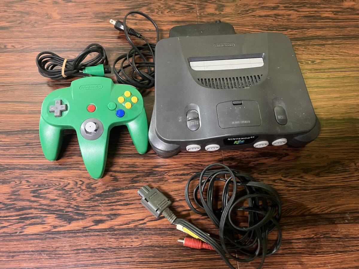 S*a様 NINTENDO64本体(箱有)コントローラーソフトGBパック等セット Search Results for 