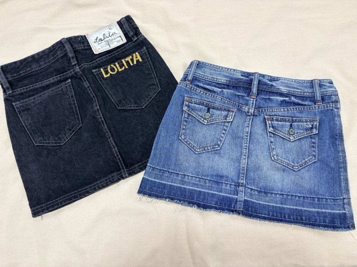 Preview of LOLITA and GAP1969 denim mini skirts (set of 2)