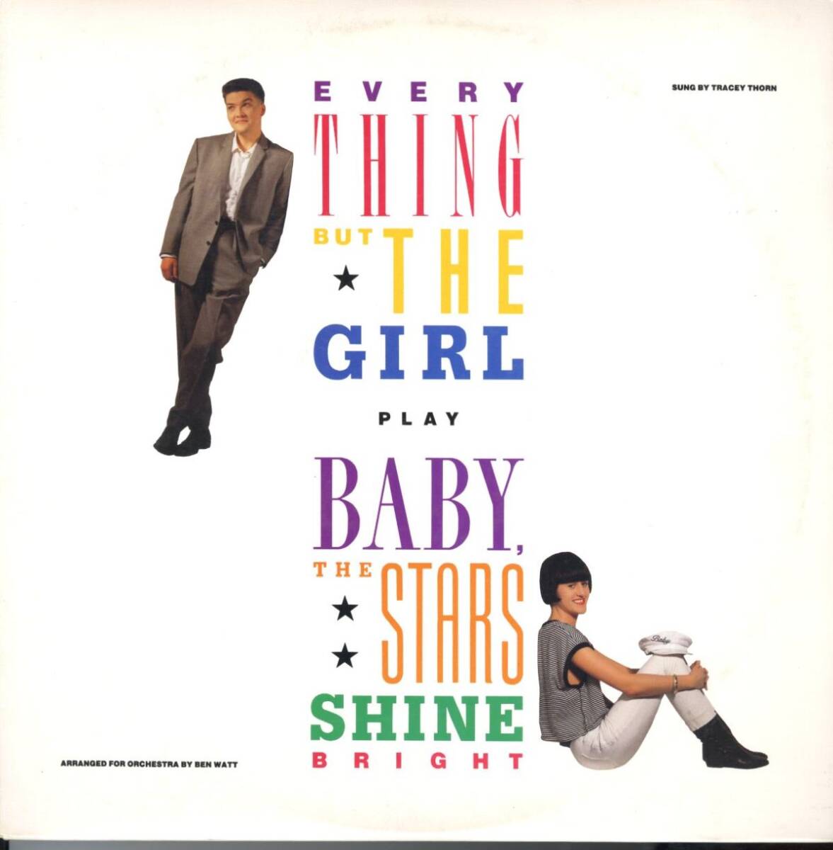 Preview of USオリジLP！歌詞スリーヴ付 Everything But The Girl / Baby, The Stars Shine Bright 86年【Sire / 1-25494】エヴリシングバットザガール