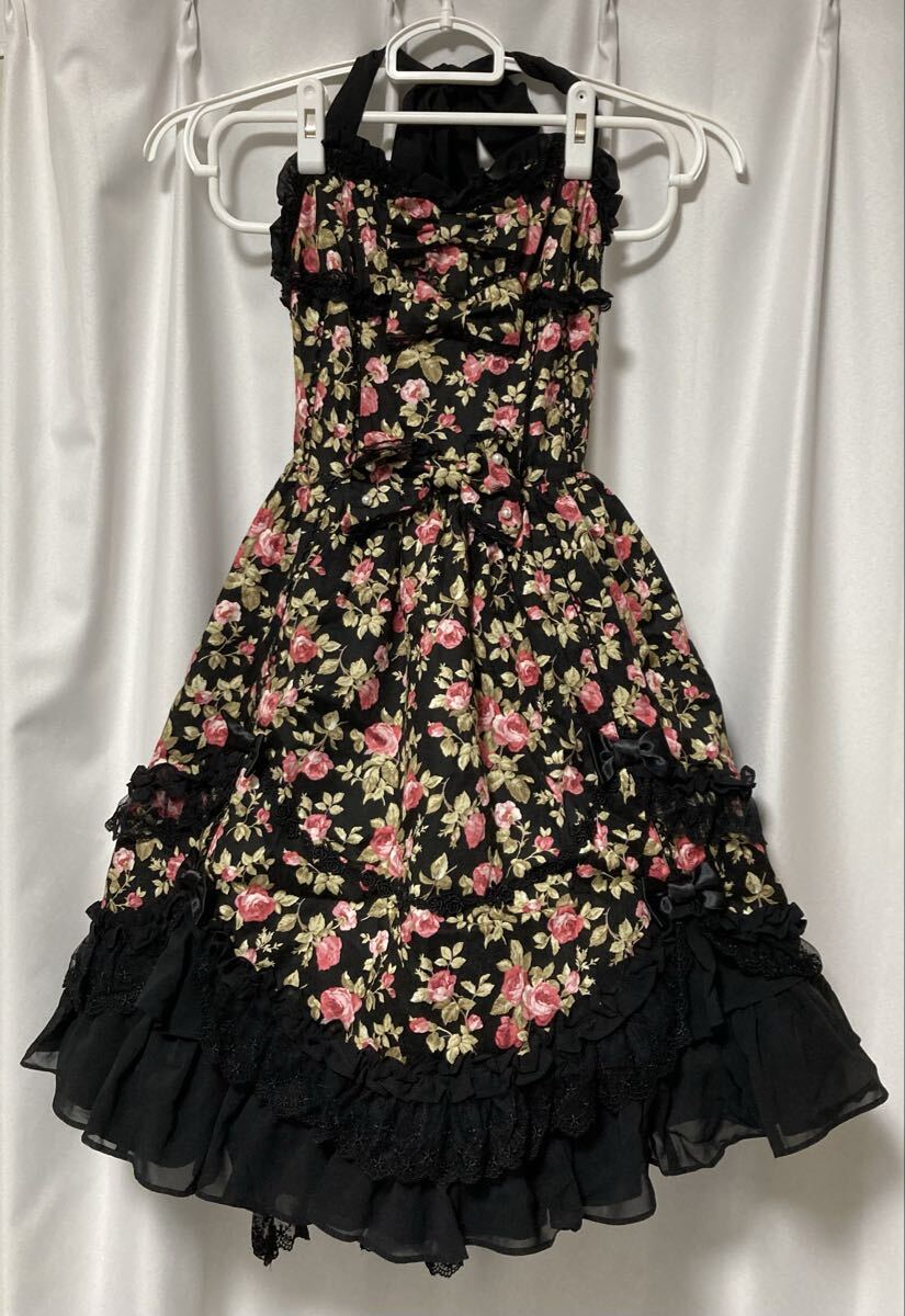 Preview of Angelic Pretty Labyrinth of Rose JSK Black