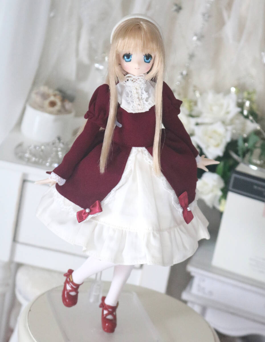 Preview of 1/6 Classical Lolita Dress Bordeaux Pure Neemo Flexion, Emotion 2 (S, M sizes) Azone