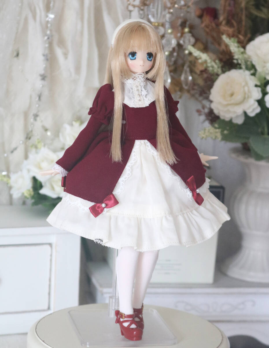 Preview of 1/6 Classical Lolita Dress Bordeaux Pure Neemo Flexion, Emotion 2 (S, M sizes) Azone