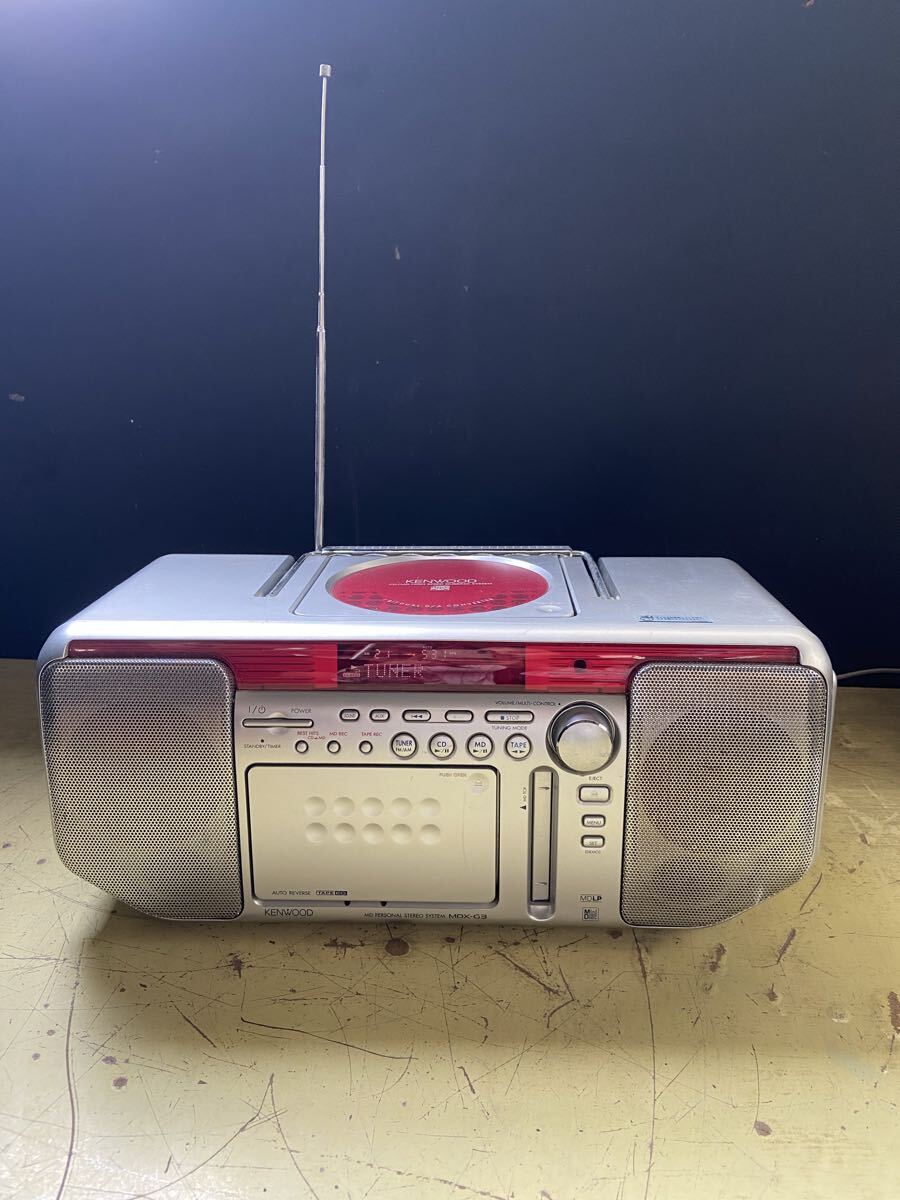 kenwood cd ラジカセ