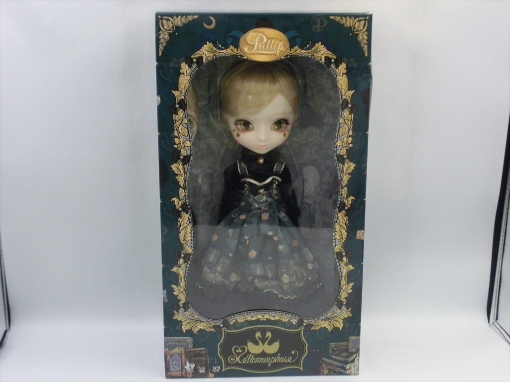 Preview of T【2x-33】【80サイズ】1円～/未使用/メタモルフォーゼ/プーリップ/コラボ/シャノワール ドール 人形/※外箱傷み有