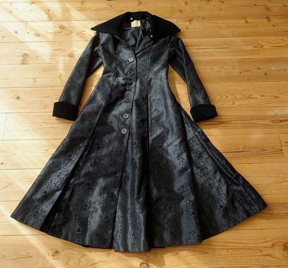 Preview of metamorphose shantung & velveteen long coat シャンタン ＆ 別珍 ロングコート