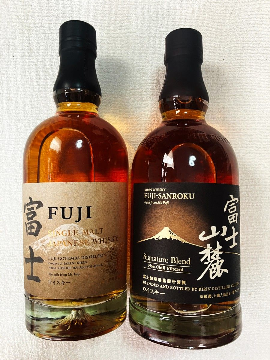 キリンウイスキー 富士山麓 シグニチャーブレンド ＆ 樽熟原酒50度