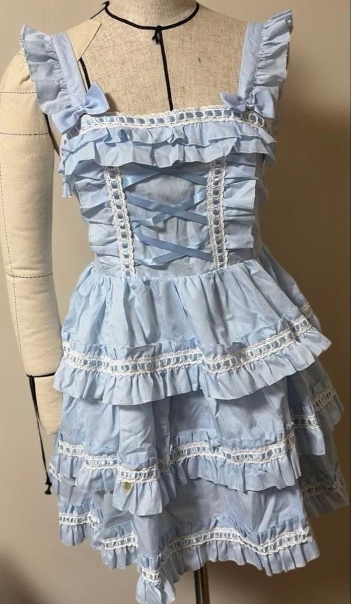 Preview of 訳あり ロリータ ワンピース ジャンパースカート