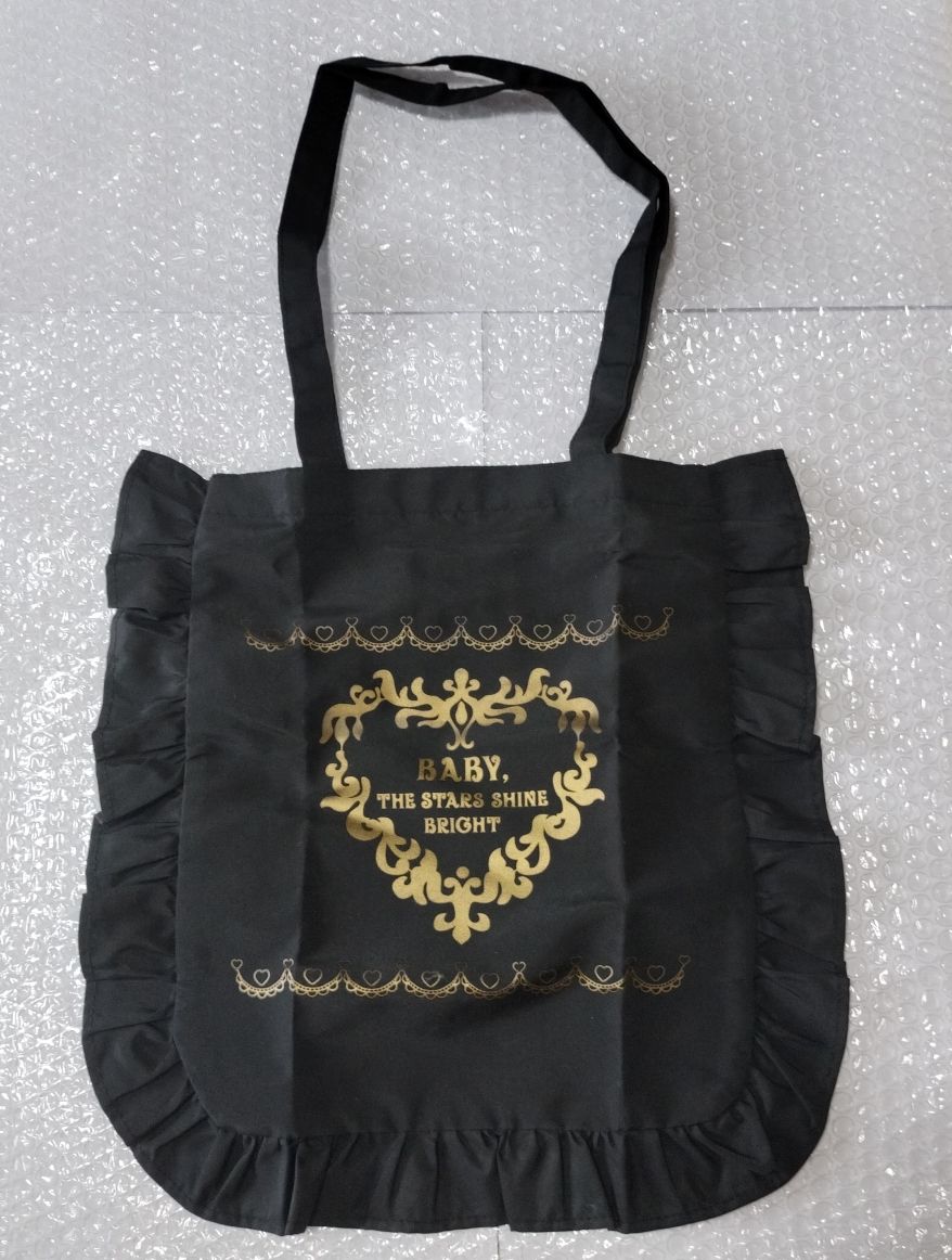Preview of BABY, THE STARS SHINE BRIGHT Tote Bag Black