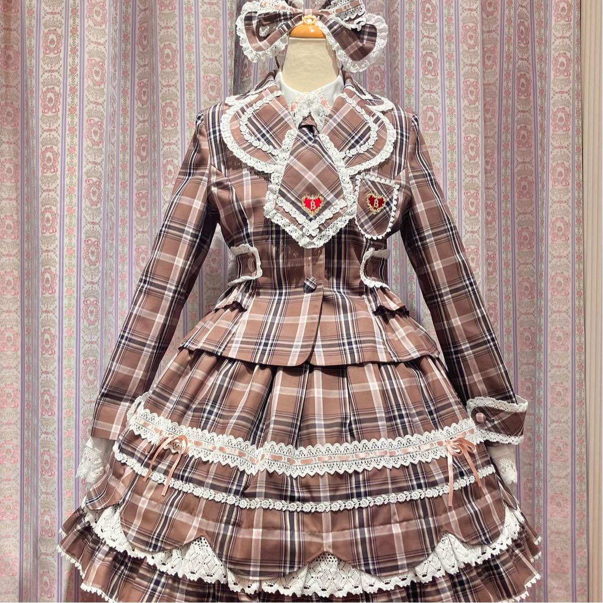 Preview of BABY, THE STARS SHINE BRIGHT Memorial Anniversary Tartan check
