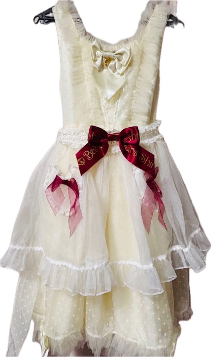 Preview of BABY, THE STARS SHINE BRIGHT Jumper Skirt Apron Set Lolita