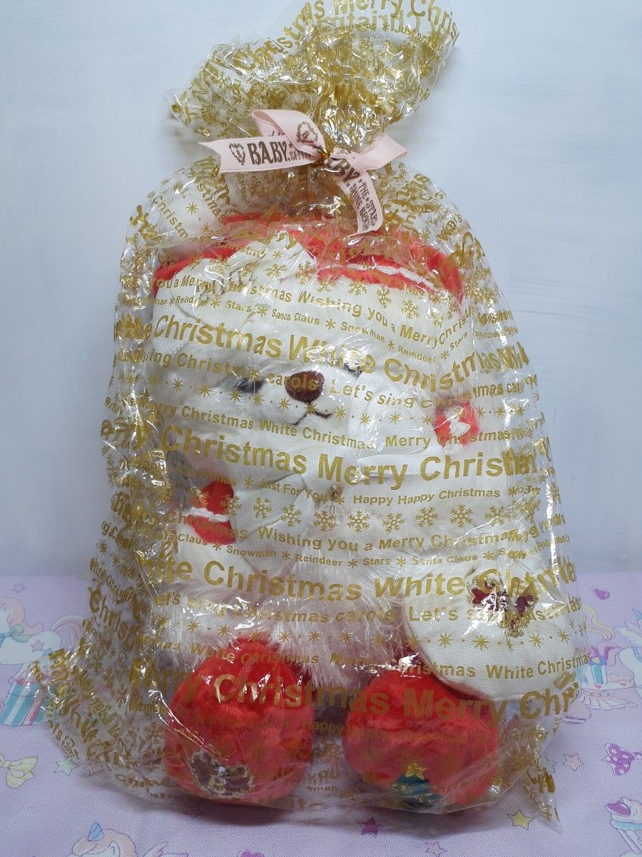 Preview of BABY, THE STARS SHINE BRIGHT novelty item? Santa bear. Condition unknown. Limited edition of 150 pieces? With serial number.
