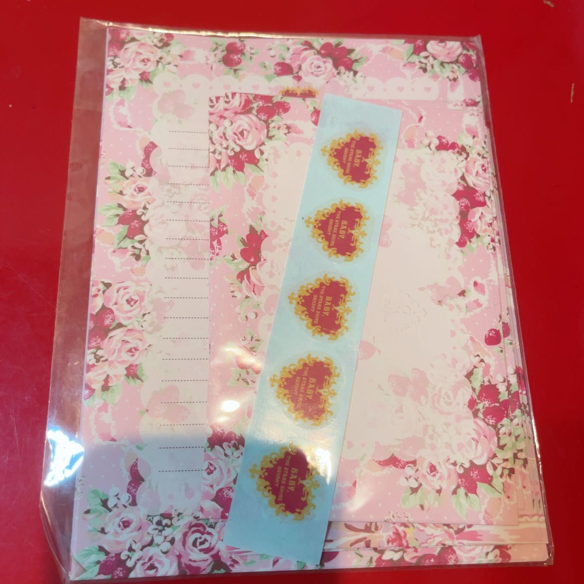 Preview of BABY, THE STARS SHINE BRIGHT Letter Set - Sugar Bouquet