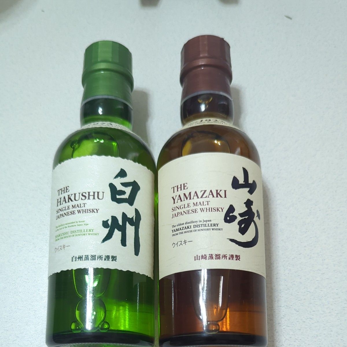 サントリー ミニボトル 山崎 白州 180ml各30本 60本セット | Shop at