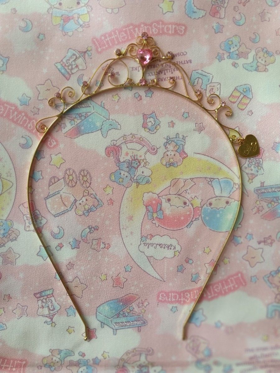 Preview of Angelic Pretty Tiara Headband Gold