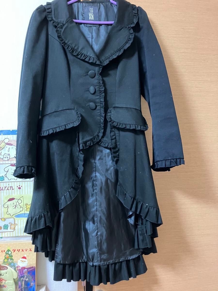 Preview of BLACK PEACE NOWブラックピースナウ BPN 燕尾ジャケット ゴシック ロリータ ブラック