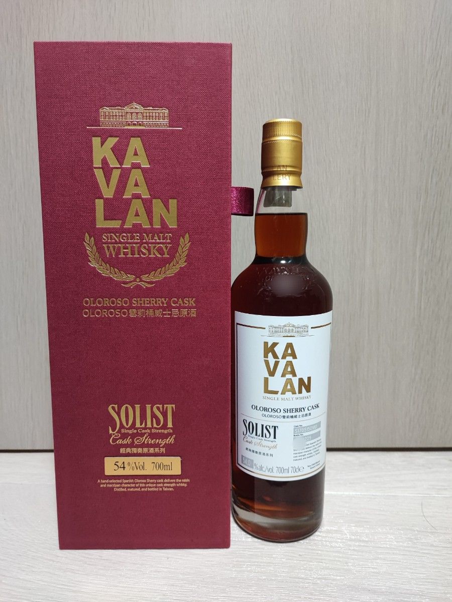 KAVALAN カバラン ウイスキー ソリスト オロロソシェリーカスク エバー