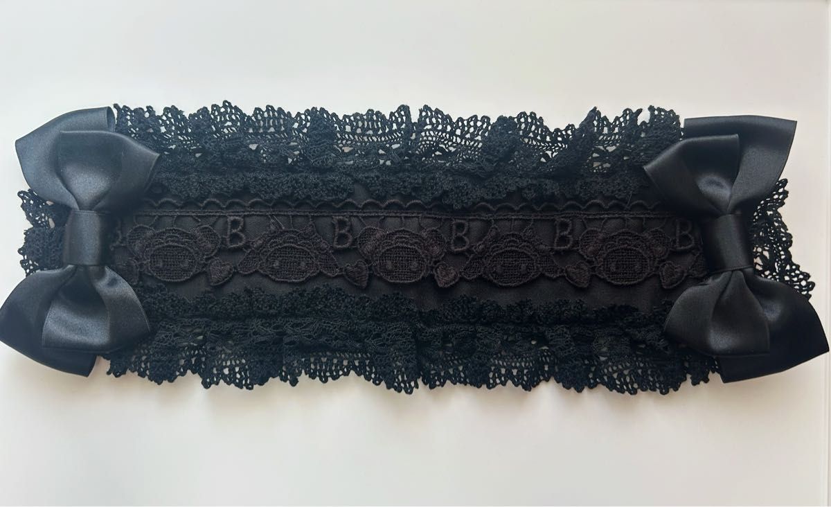 Preview of BABY くみゃちゃんのlovely paradeヘッドドレス 黒×黒