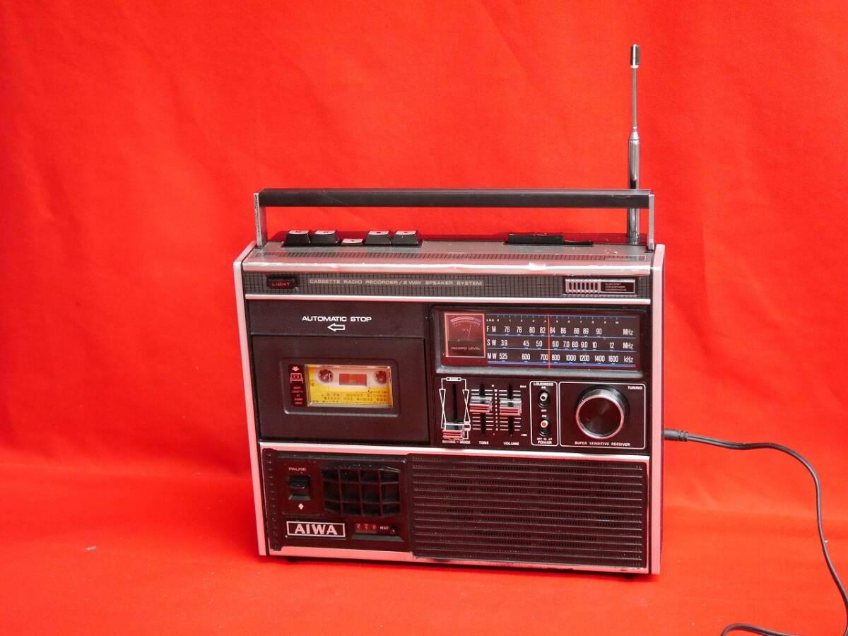 AIWA TPR-640 ラジオカセットレコーダー希少レトロ ラジカセ