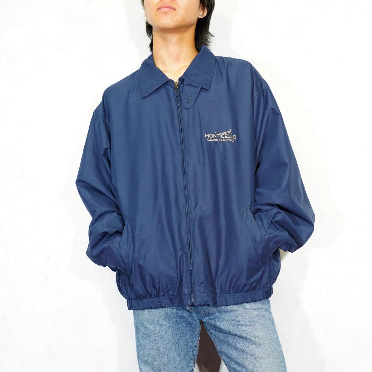 ssstein OVERSIZED HARRINGTON ZIP JACKET | Shop at JDirectItems
