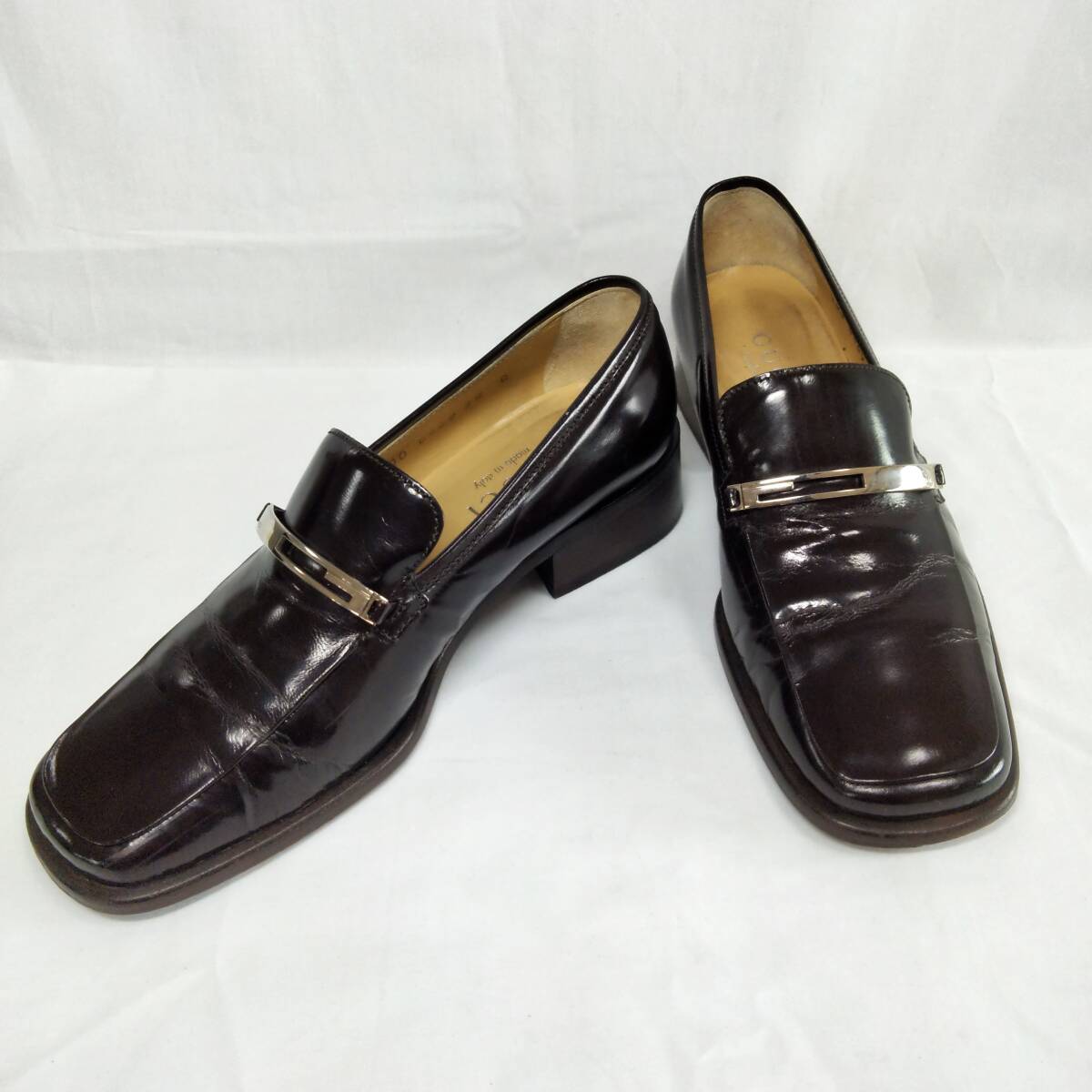 新品並！GUCCI ホースビットローファー 茶 ブラウン サイズ36 1/2