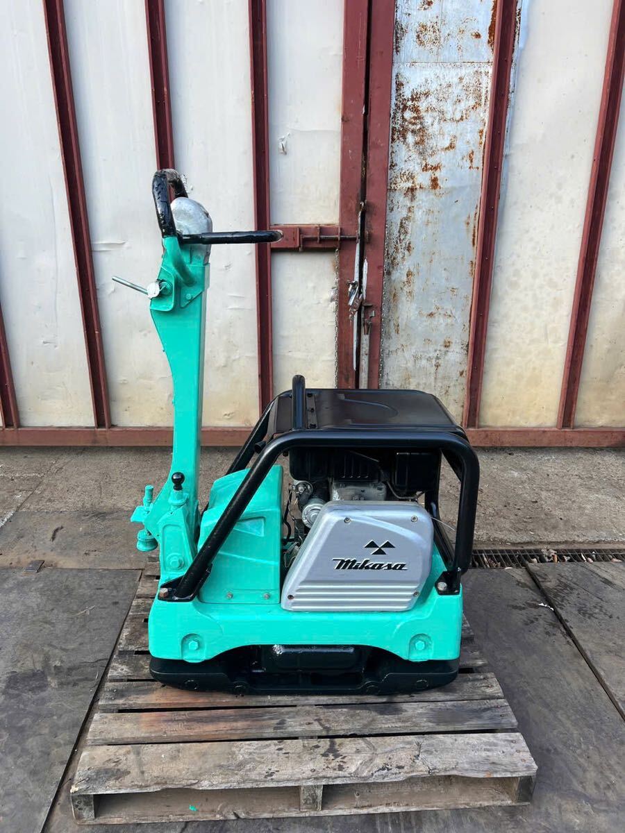 中古品 Mikasa 三笠産業 自走式振動 プレートコンパクター ガソリンエンジン MVH-150 整備済み 転圧機 プレートコンパクター MVC-50H (58kg) ガソリンエンジン 三笠