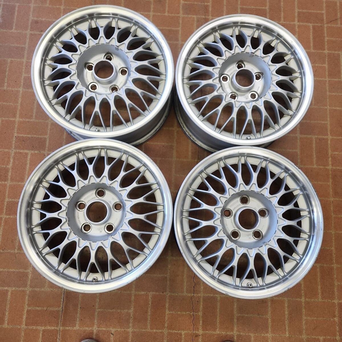 日産純正BBS 16インチ 5-114.3 6.5J・40 4本 BBS GERMANY GESCHMIEDET 