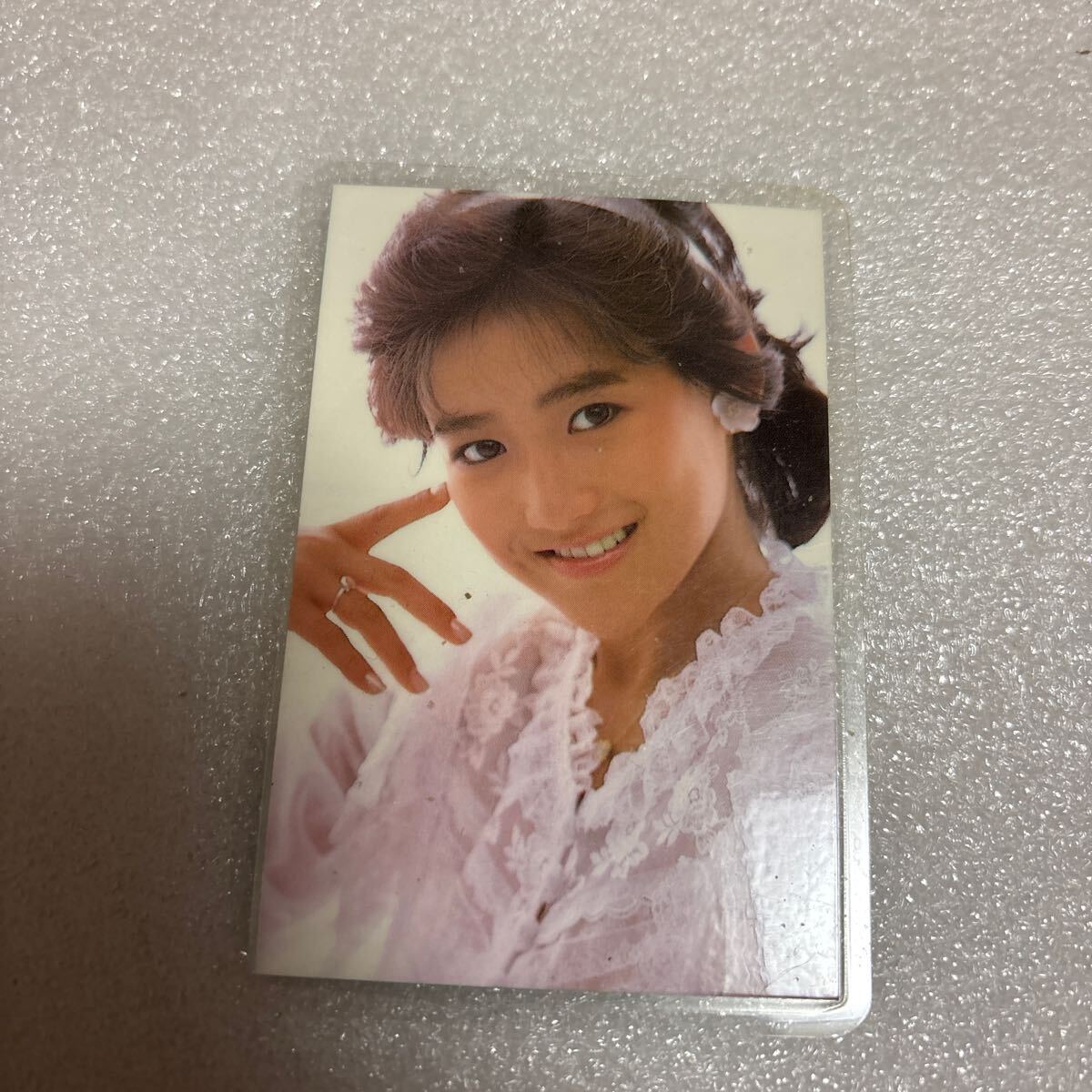 岡田有希子 ラミネートカード 5枚セット公式レトロサンミュージック