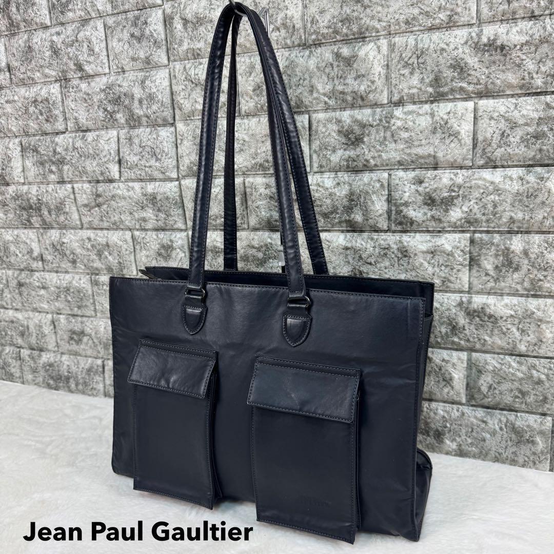 ジャンポール・ゴルチエ　トートバッグ メタルプレート 楽天市場】廃盤 Jean Paul GAULTIER ジャンポールゴルチエ