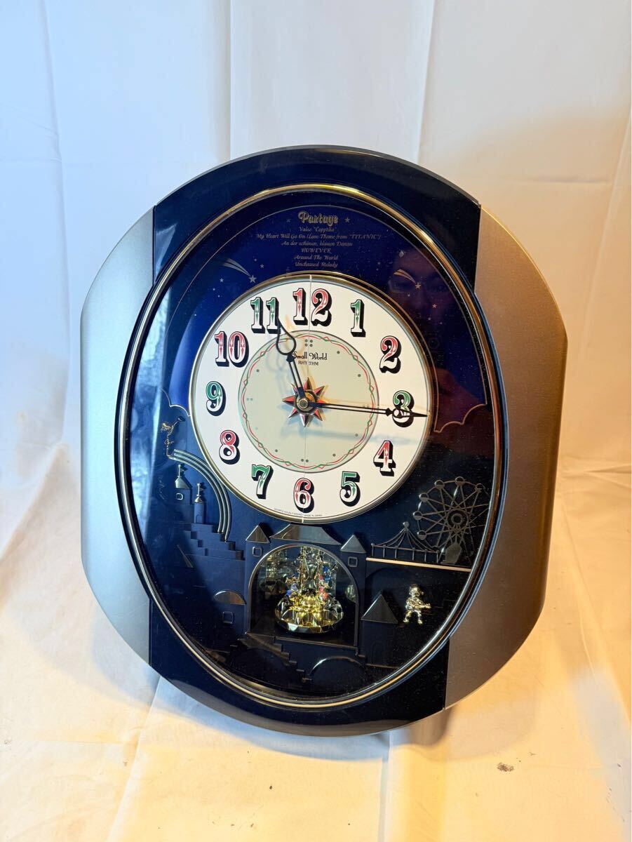 7914.リズム スモールワールド ディスクオルゴール 4MH739