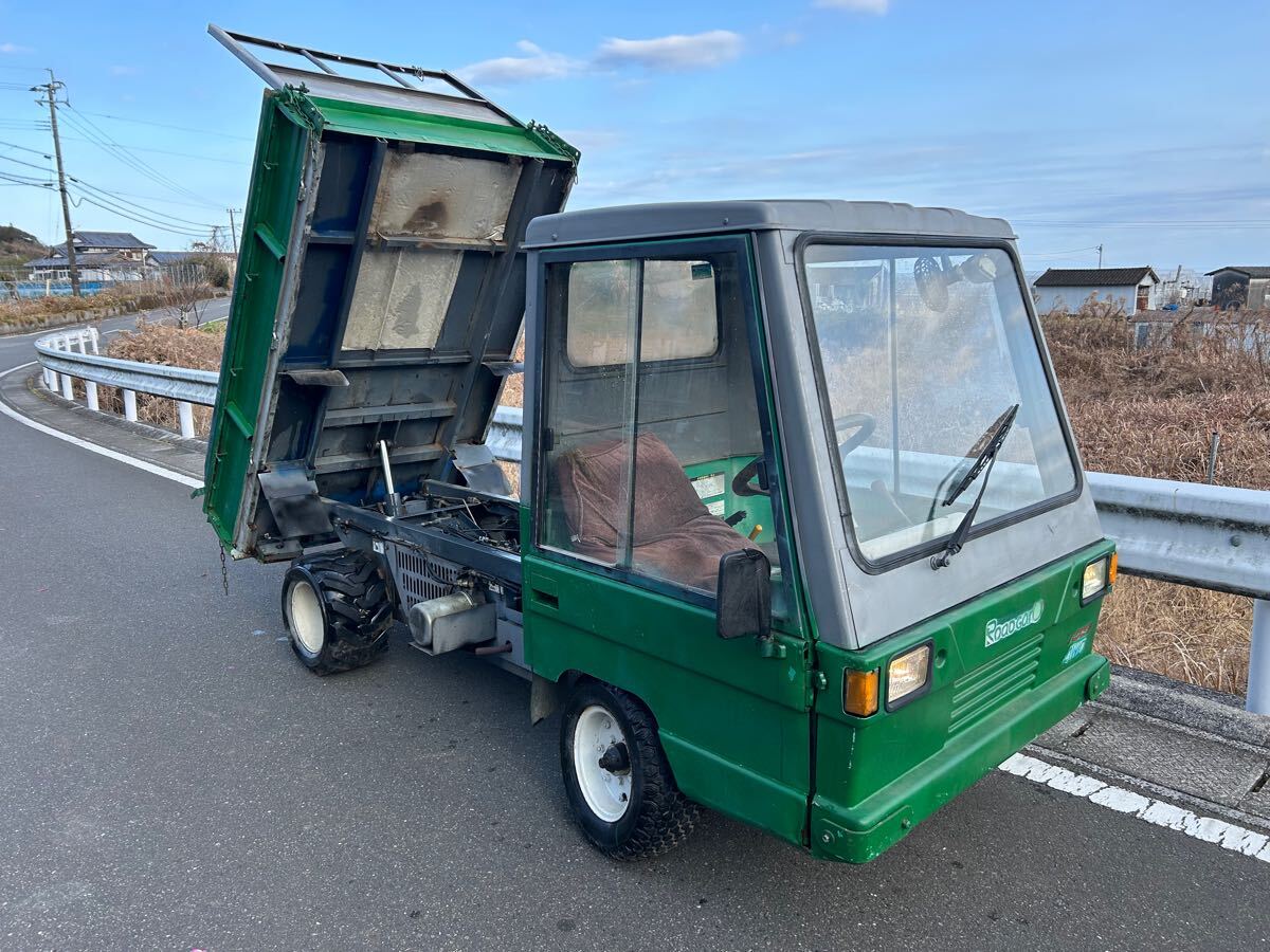 中古】低稼働157アワー！程度良！アテックス ホイル型運搬車