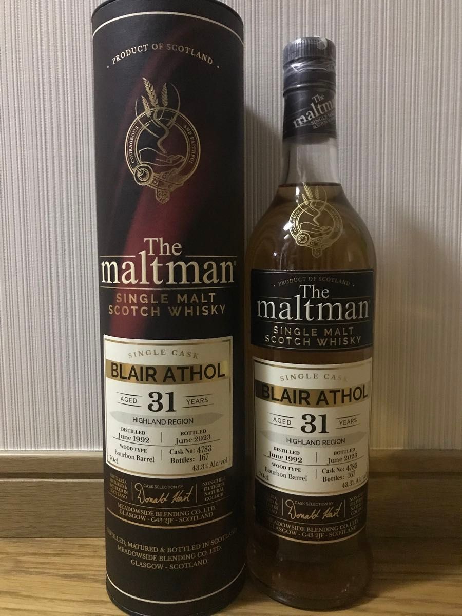 限定】THE SINGLE CASK ブレアアソール13年(100ml) | Shop at
