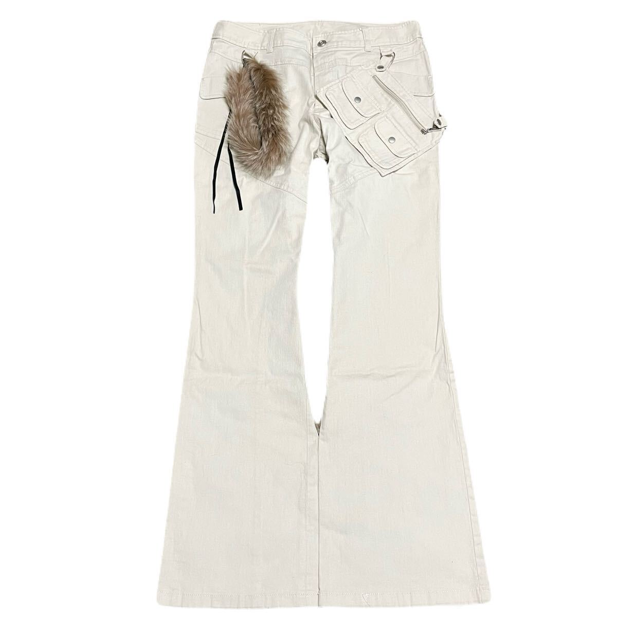 00s GOA flared cargo pants Y2K archive パンツ