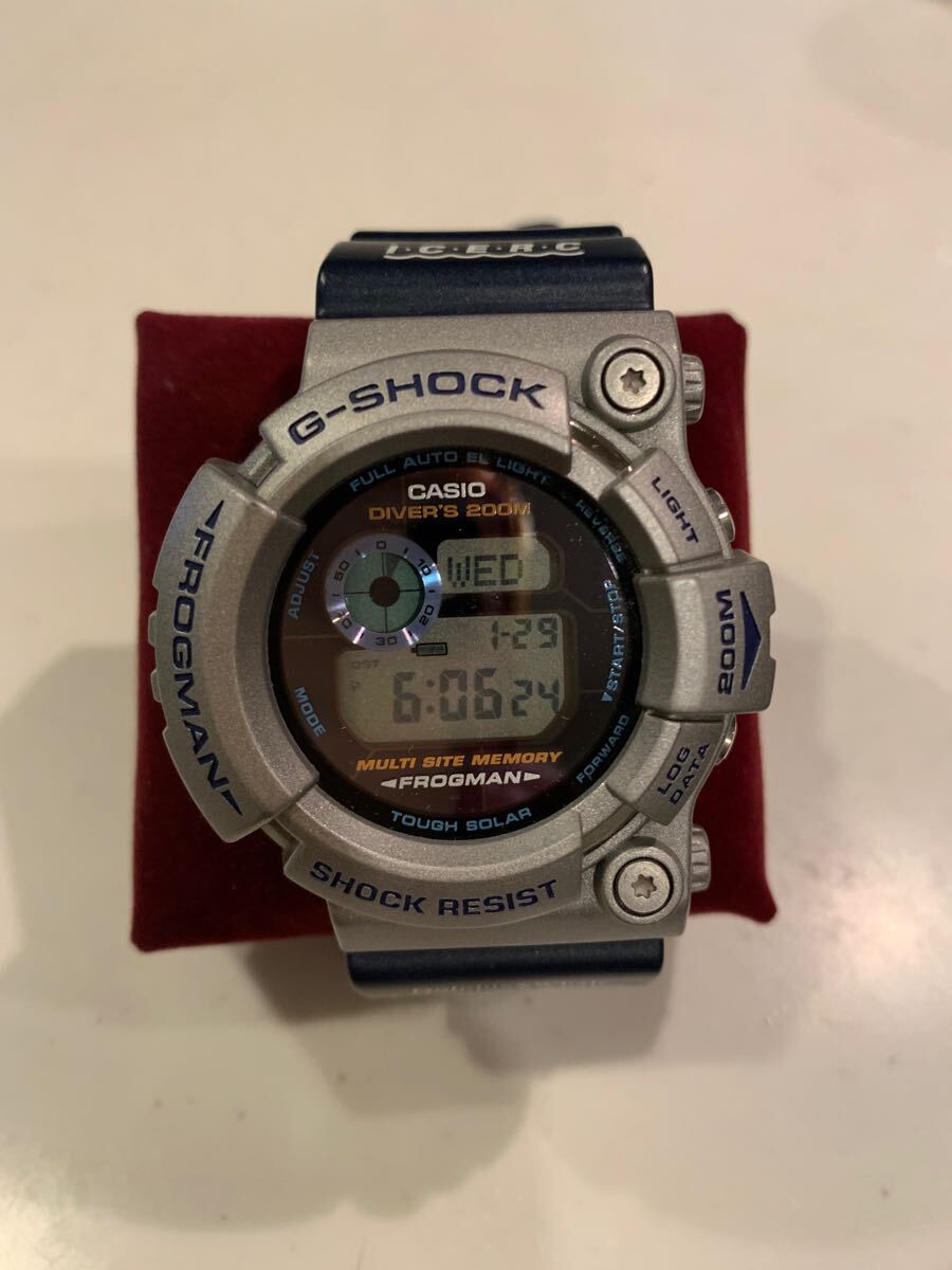 [ジャンク品] G-SHOCK FROGMAN 白虎　GW-200 ラメグリーン？　動作未確認 2026年最新Yahoo!オークション -g-shock frogman gw 200の中古